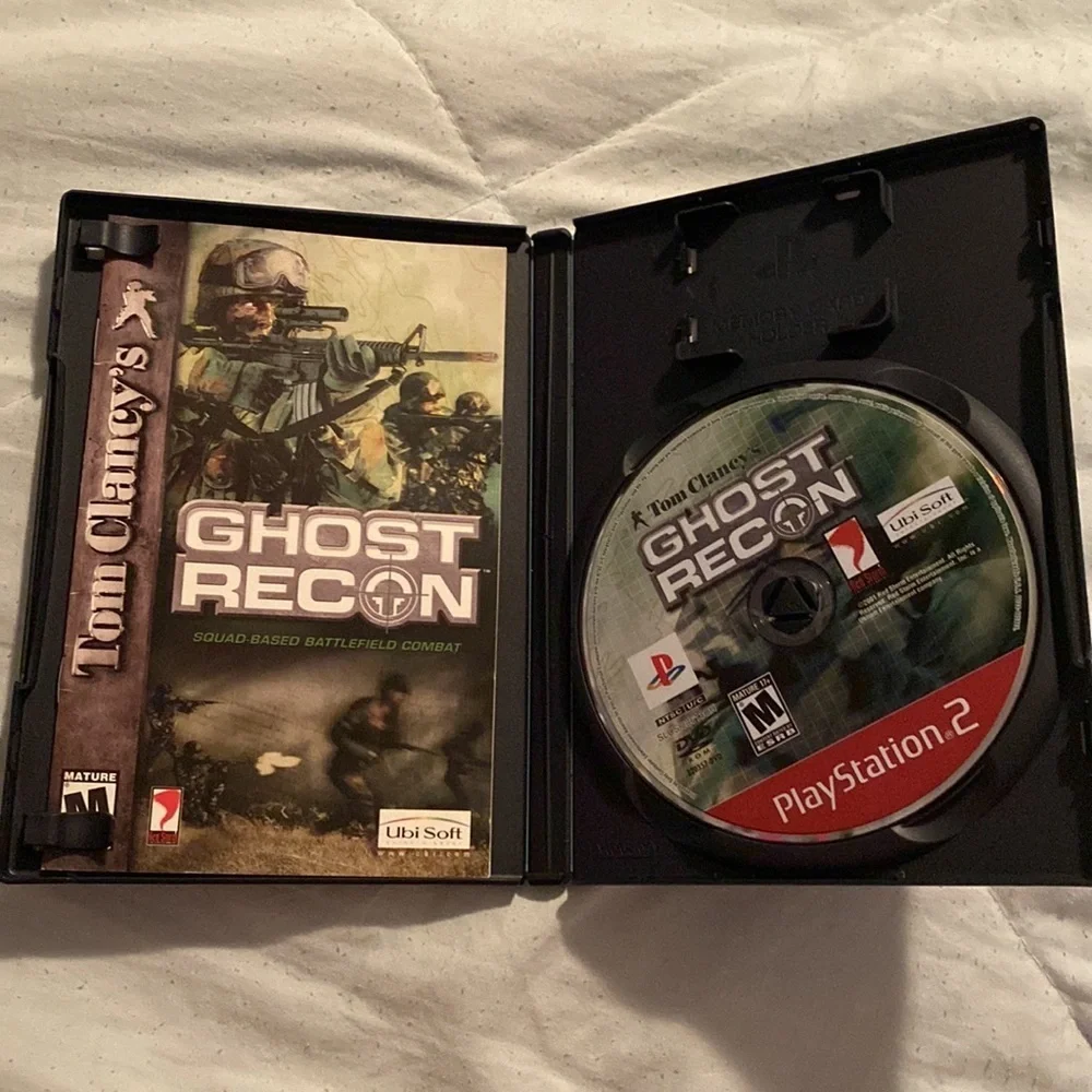 PlayStation PS2 Ghost Recon Video Game